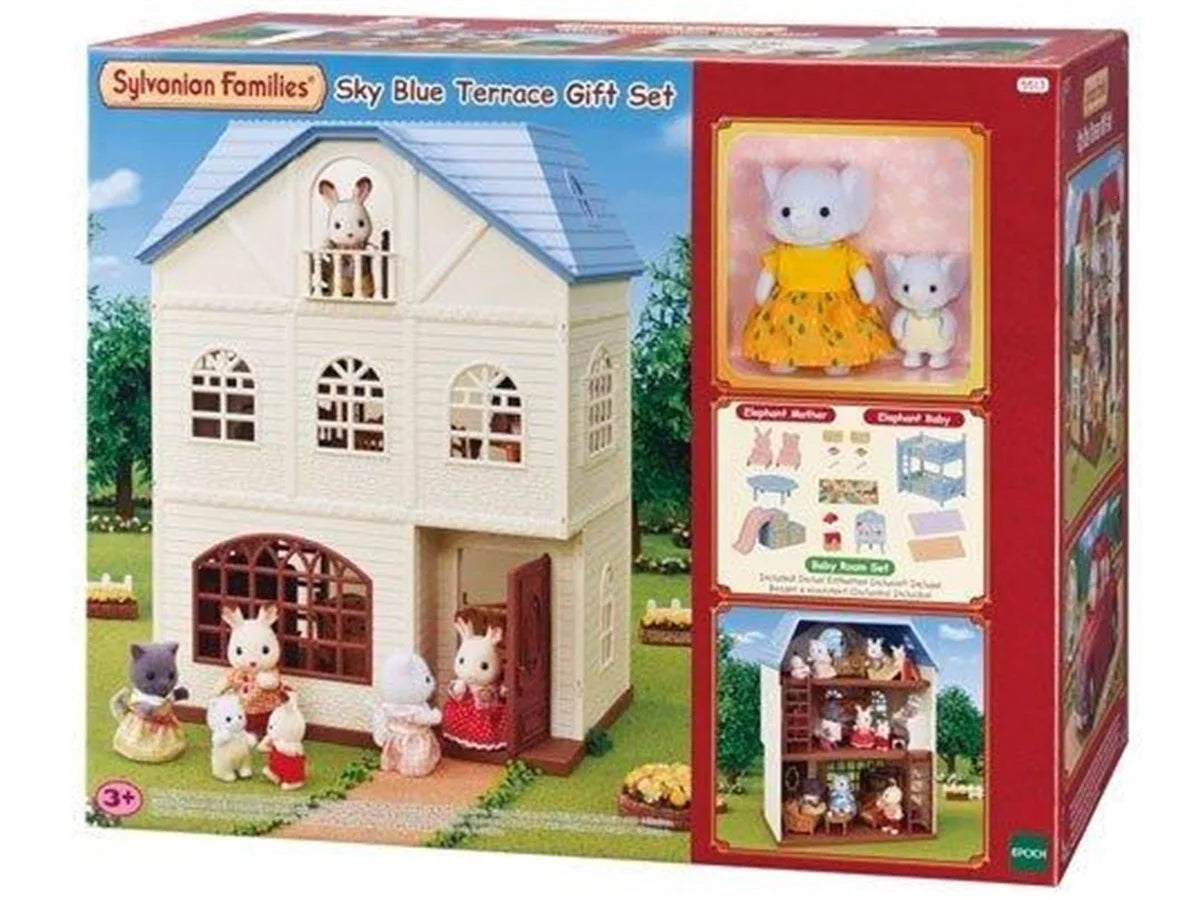 Sylvanian Families Gök Mavisi Teraslı Ev 5513 | Toysall