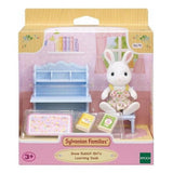 Sylvanian Families Kar Tavşan Kız ve Çalışma Masası 5679