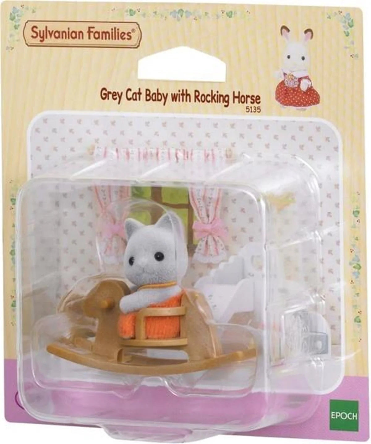 Sylvanian Families Kedi Bebek ve Sallanan Atı 5135 | Toysall