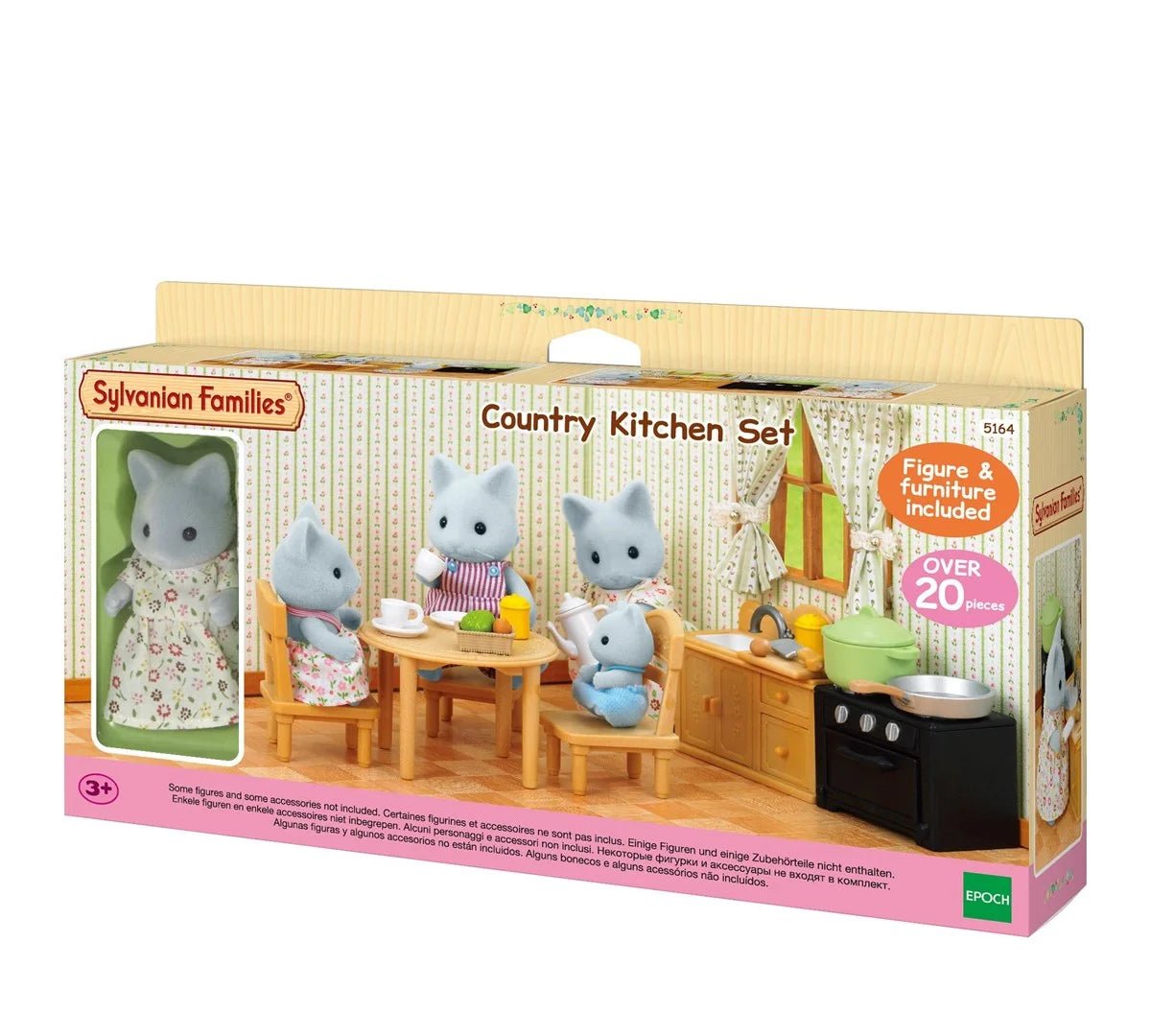 Sylvanian Families Kedi Kardeş ve Mutfak Seti 5164 | Toysall