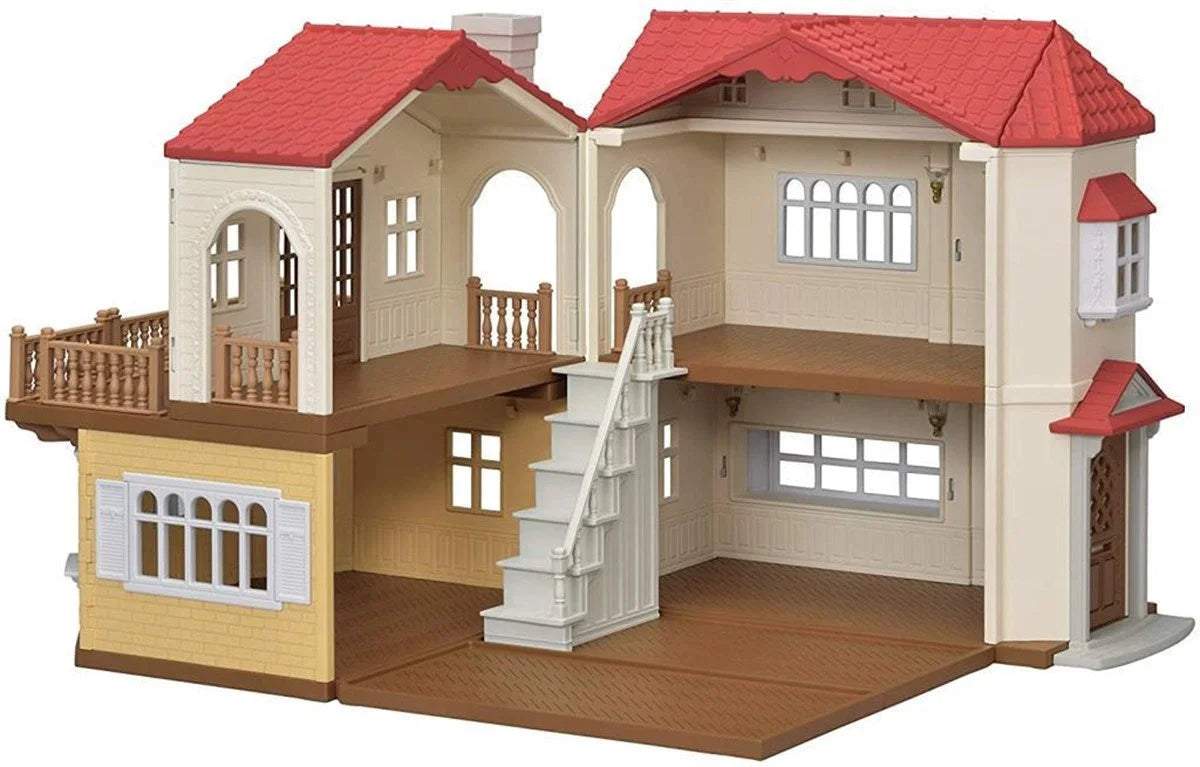 Sylvanian Families Kırmızı Çatılı Işıklı Şehir Evi 5302 | Toysall