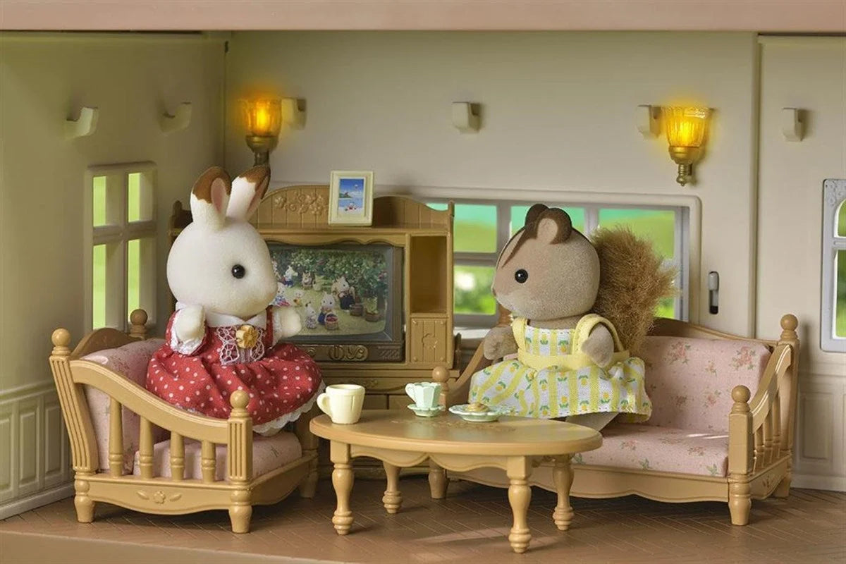 Sylvanian Families Kırmızı Çatılı Işıklı Şehir Evi 5302 | Toysall