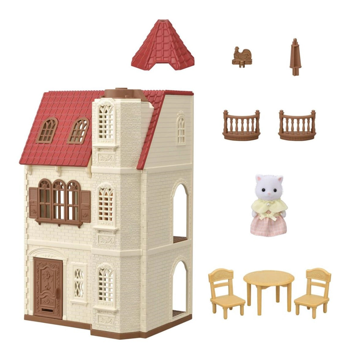 Sylvanian Families Kırmızı Çatılı Kule Ev 5400 | Toysall