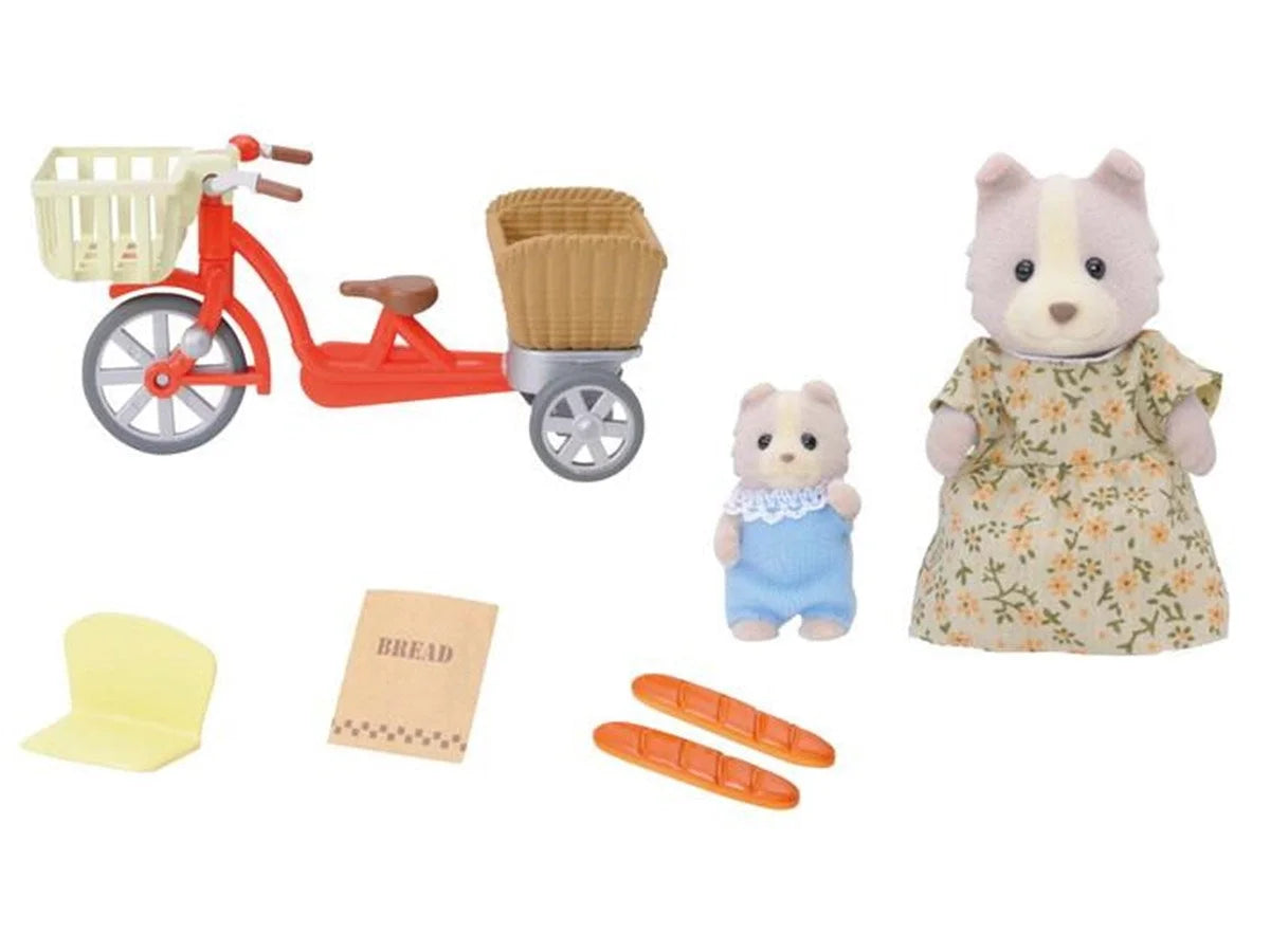 Sylvanian Families Köpek Ailesi Bisiklet Seti 4281 | Toysall