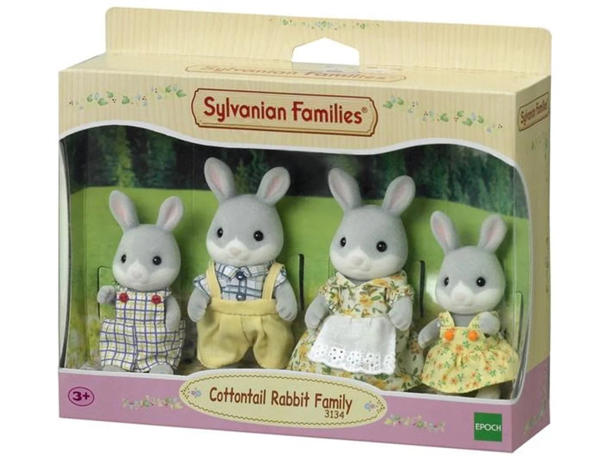 Sylvanian Families Pamuk Kuyruklu Tavşan Ailesi 4030 | Toysall