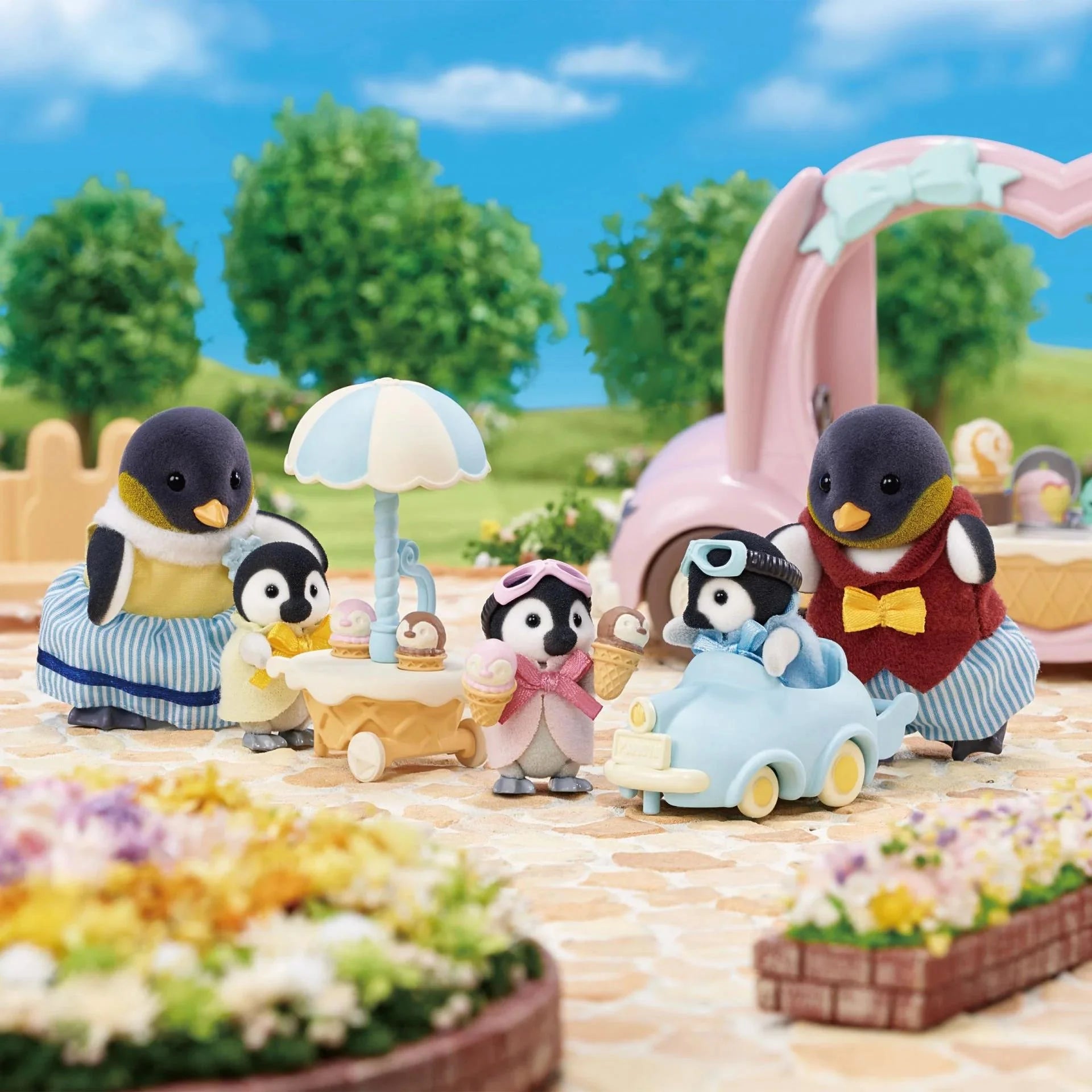 Sylvanian Families Penguen Bebekler Araba Keyfi 5695 | Toysall