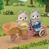 Sylvanian Families Tandem Bisiklet Seti Husky Kardeşler 5637 | Toysall