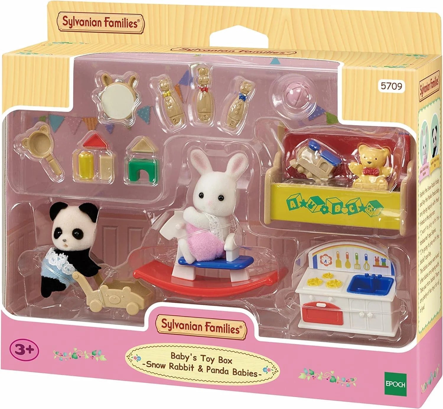 Sylvanian Families Tavşan ve Panda Bebeğin Oyun Odası 5709 | Toysall