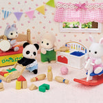 Sylvanian Families Tavşan ve Panda Bebeğin Oyun Odası 5709 | Toysall