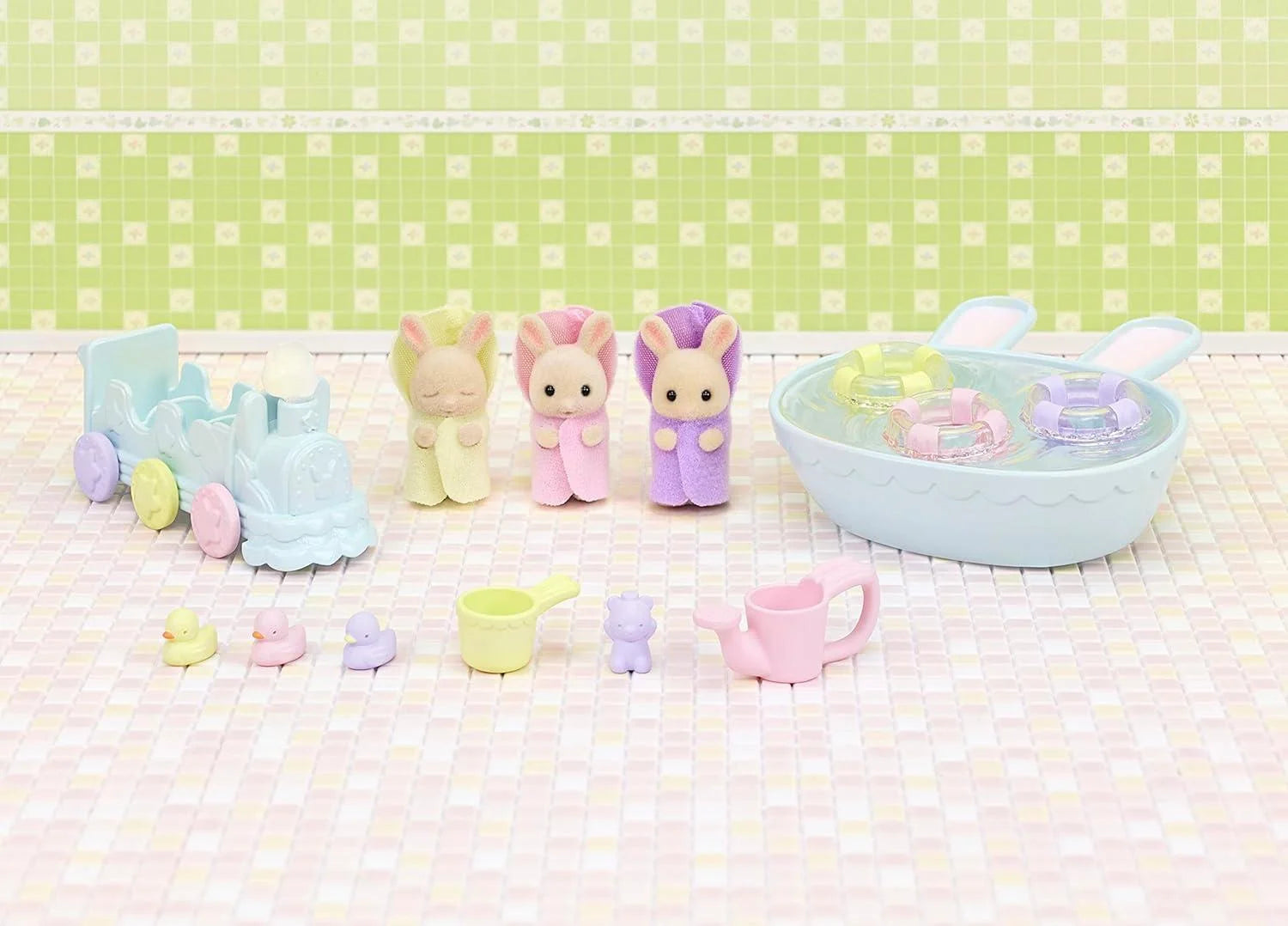 Sylvanian Families Üçüzler Banyo Seti 5707 | Toysall