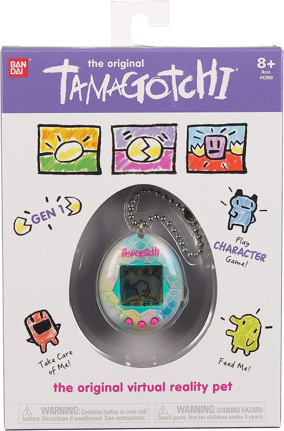 Tamagotchi Orijinal Sanal Bebek - Deniz Kızı 42798-42928 | Toysall