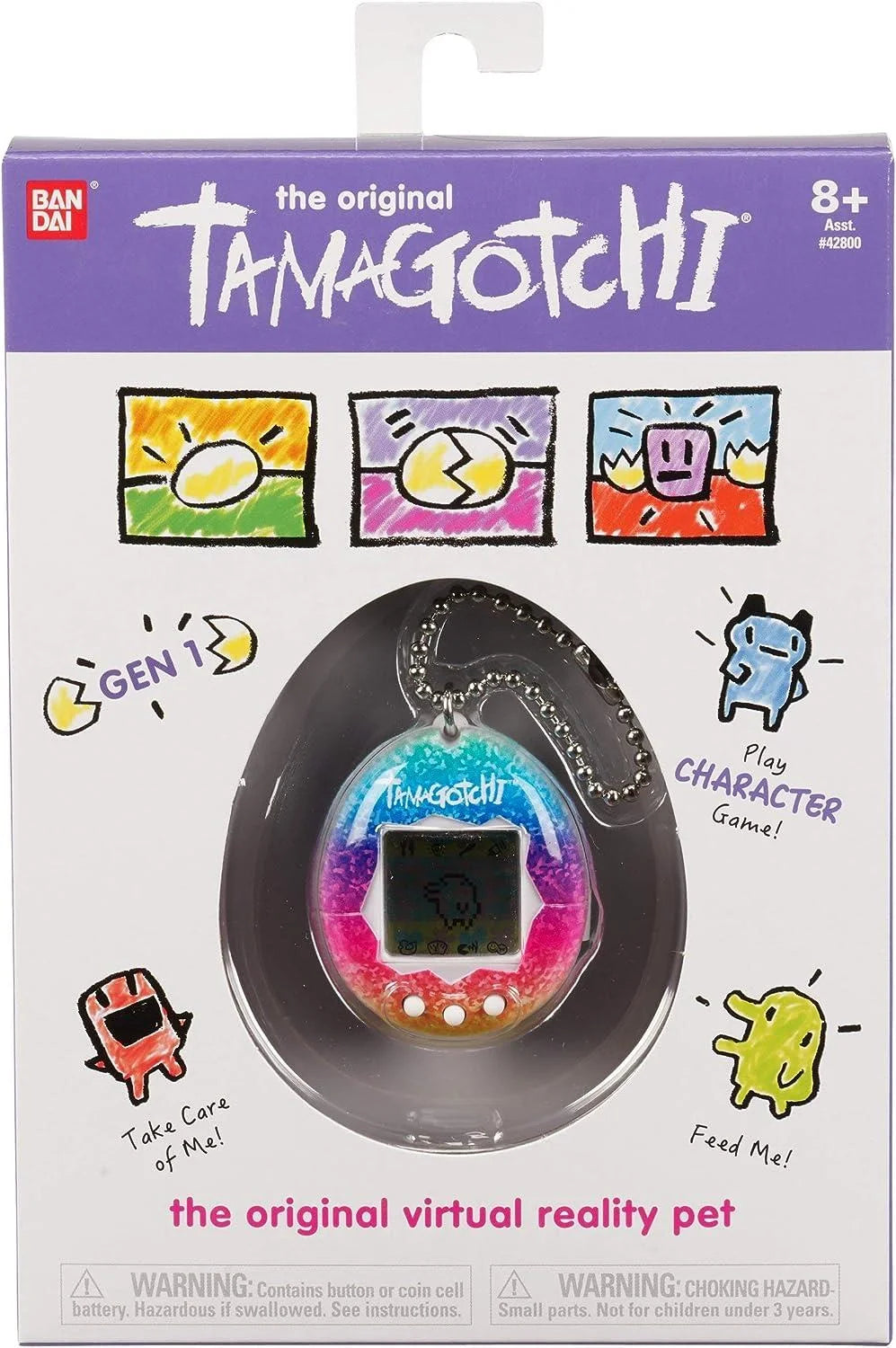 Tamagotchi Orijinal Sanal Bebek - Gökkuşağı 42798-42927 | Toysall