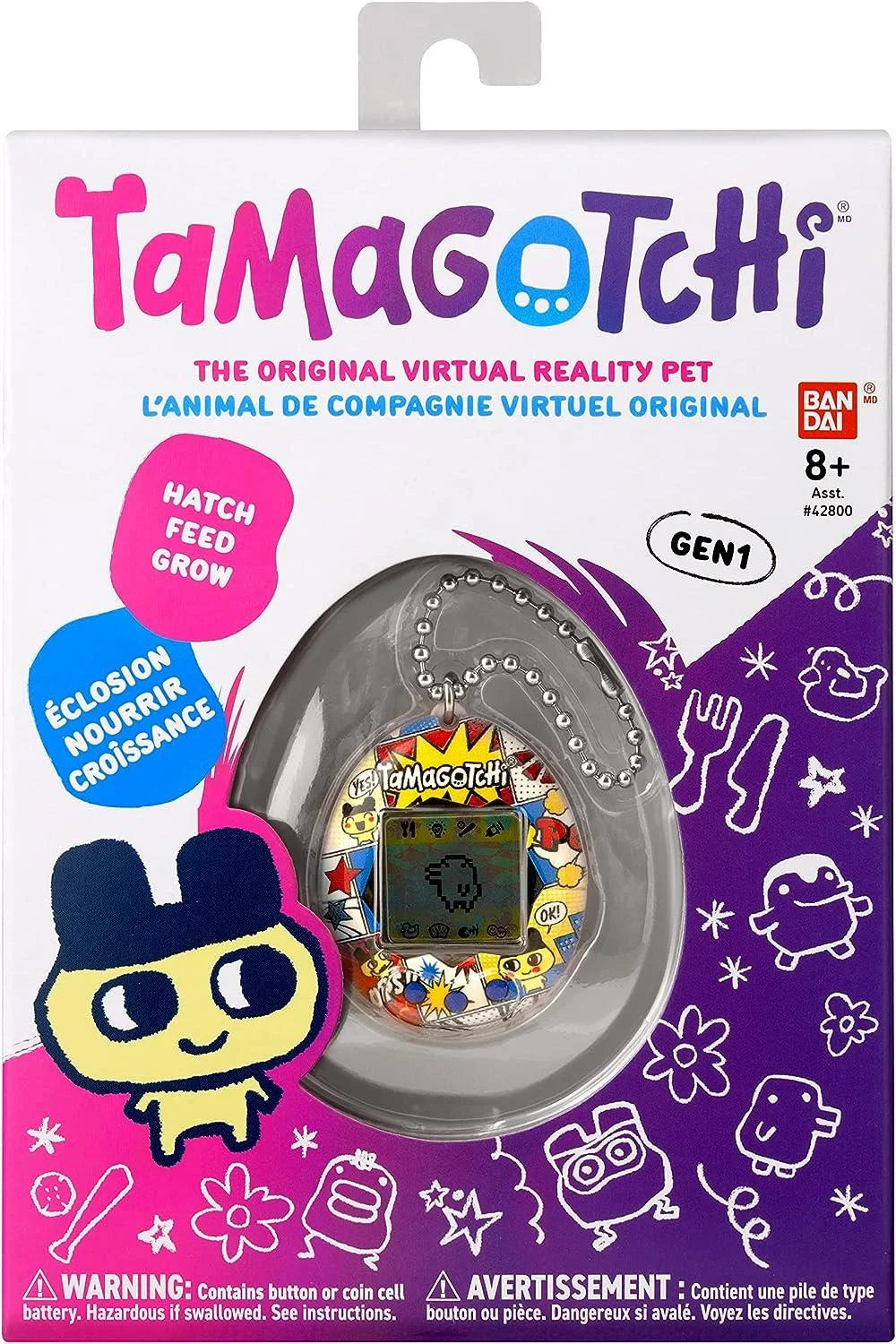 Tamagotchi Orijinal Sanal Bebek - Mametchi Çizgi Romanı 42798-42925 | Toysall