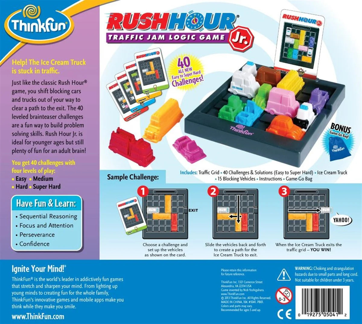 Thinkfun Rush Hour Junior 76337 | Toysall