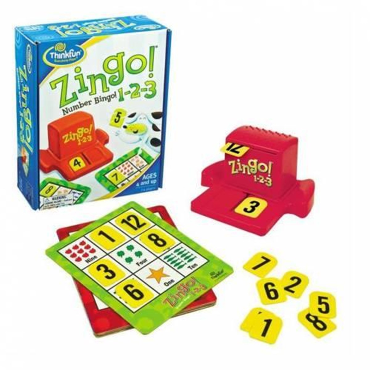 Thinkfun Zingo 1-2-3 7703 | Toysall