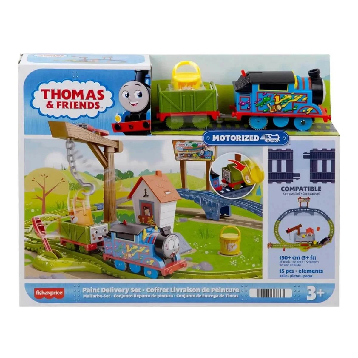 Thomas ve Arkadaşları Boya Teslimatı Motorlu Tren Seti HTN34 | Toysall