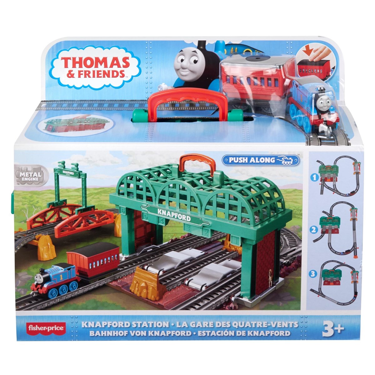 Thomas ve Arkadaşları Knapford İstasyonu Oyun Seti GHK74 | Toysall