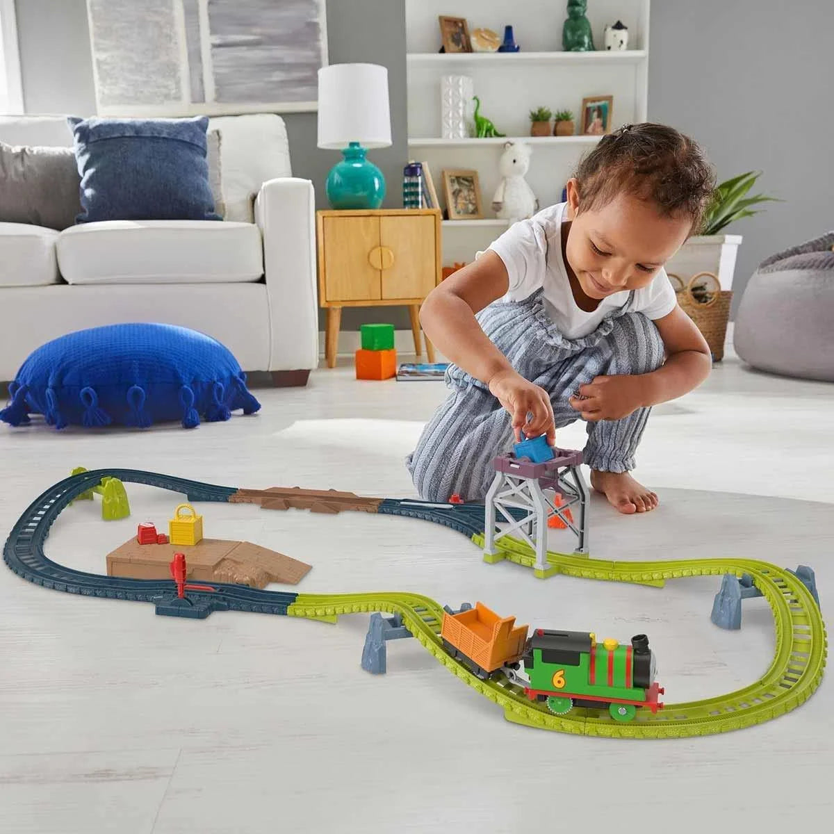 Thomas ve Arkadaşları Motorlu Tren Seti  HGY78-HPN58 | Toysall