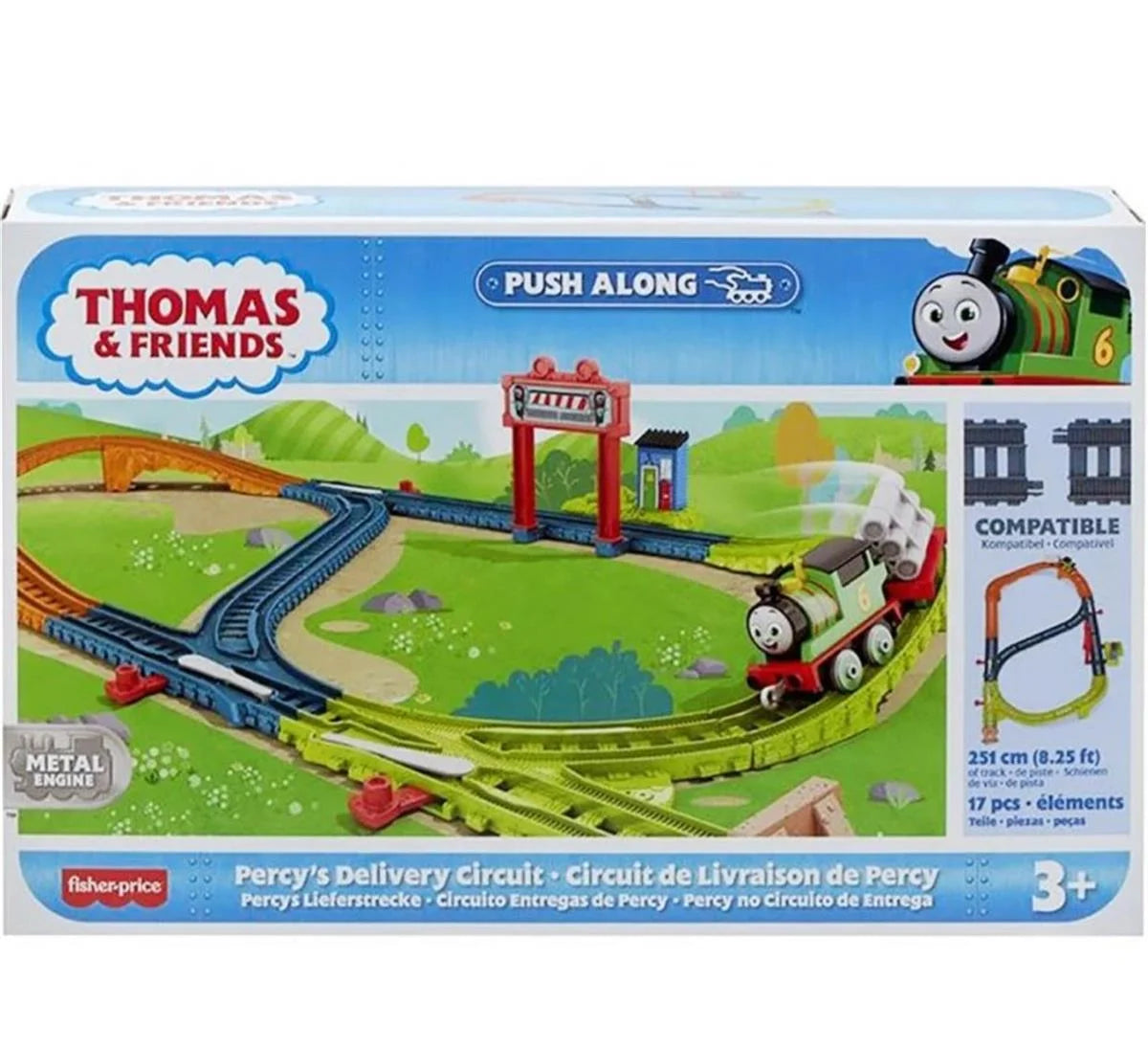 Thomas ve Arkadaşları Sür Bırak Tren Seti HGY82-HPM63 | Toysall