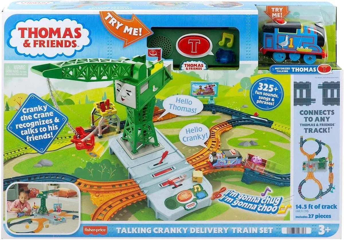 Thomas ve Arkadaşları Talking Cranky Teslimat Treni Seti HRC47 | Toysall