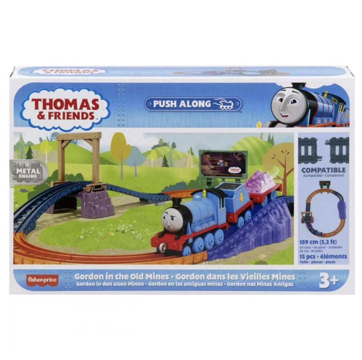 Thomas ve Arkadaşları Tren Seti Sür-Bırak HGY82-HHV81 | Toysall