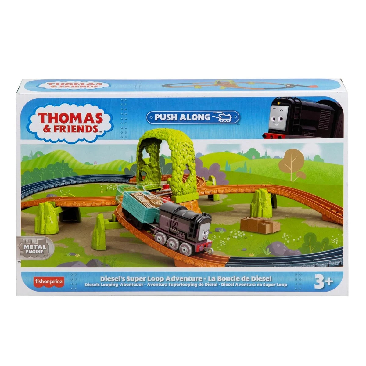 Thomas ve Arkadaşları Tren Seti Sür-Bırak HGY82-HGY85 | Toysall