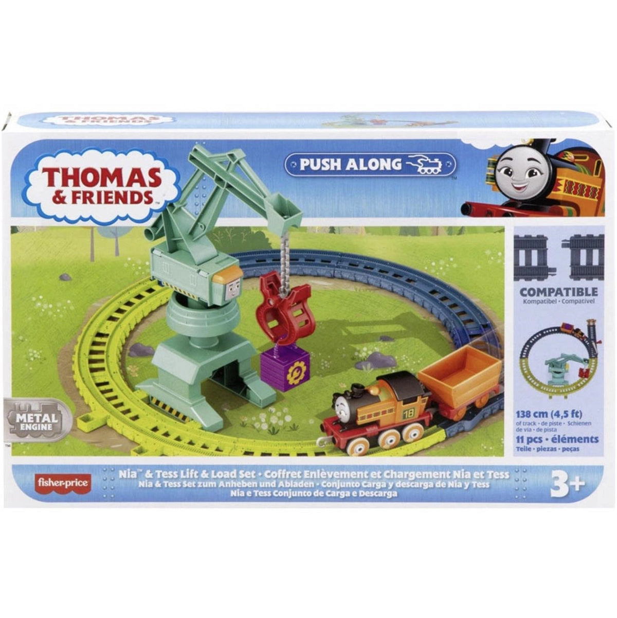 Thomas ve Arkadaşları Tren Seti Sür-Bırak HGY82-HHV80 | Toysall