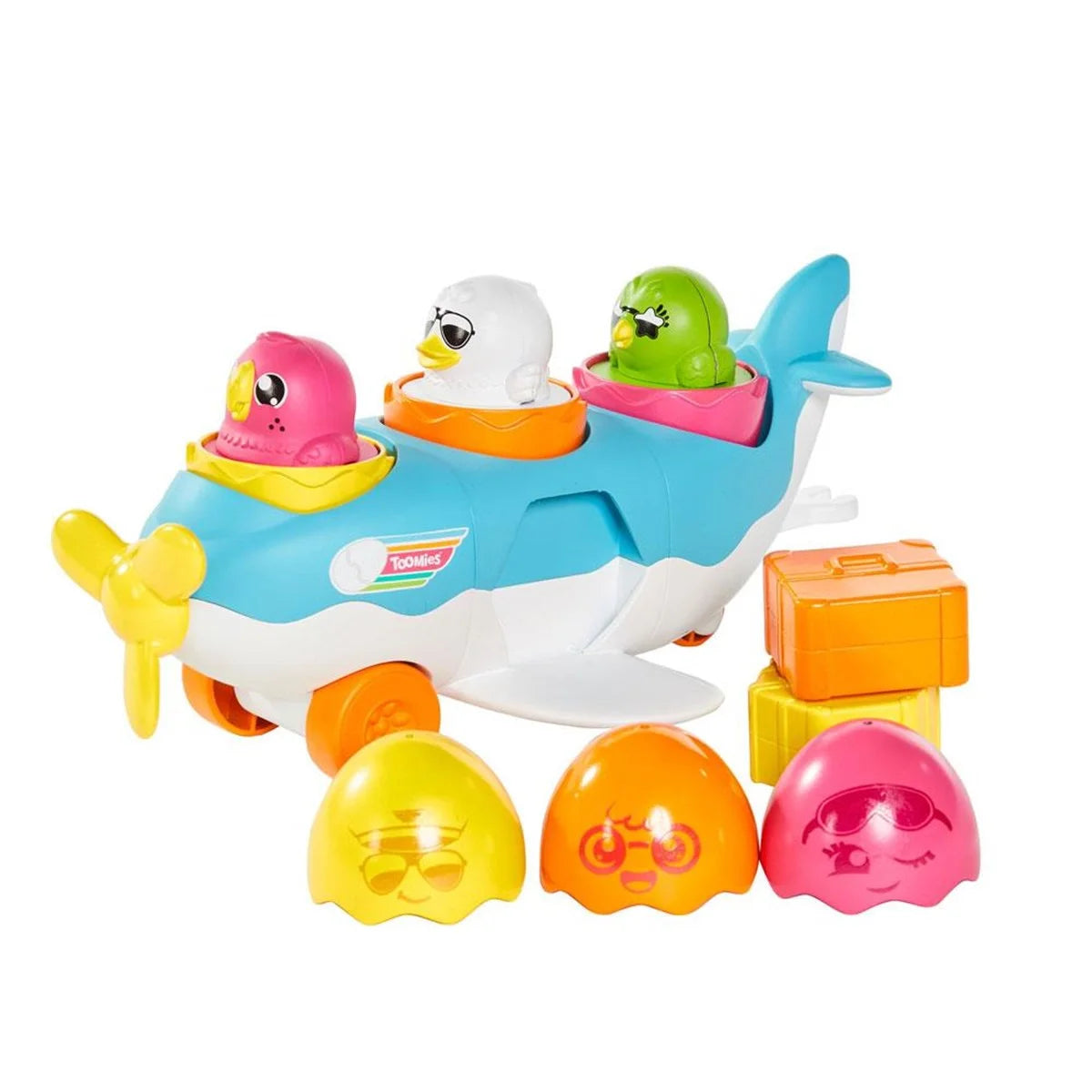 Tomy Toomies 2si 1 Arada Uçak ve Saklambaçlı Yumurtalar TPR73147 | Toysall