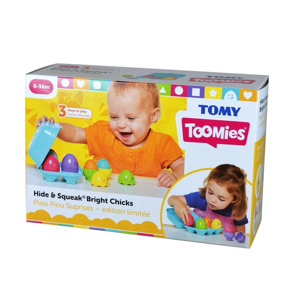 Tomy Toomies Parlak Renkli Saklambaçlı Yumurtalar 73081 | Toysall