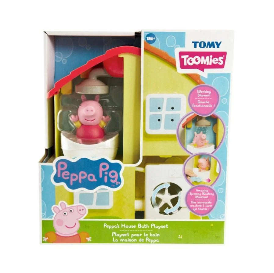 Tomy Toomies Peppa Evi Banyo Oyun Seti 73415 | Toysall