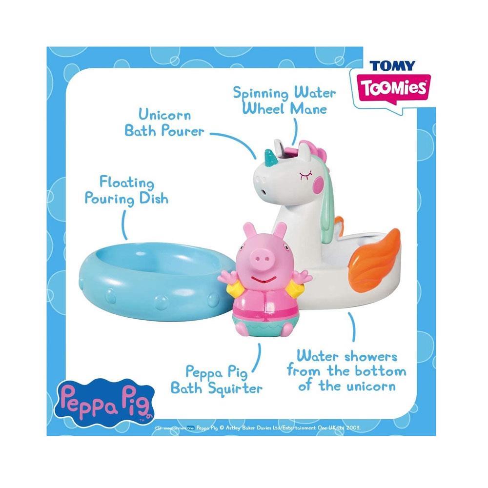 Tomy Toomies Peppa Yüzen Banyo Oyuncağı Unicorn 73106 | Toysall