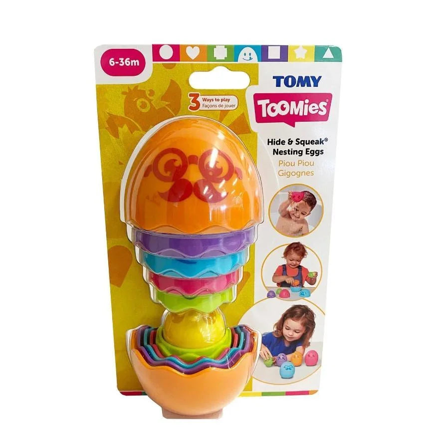 Tomy Toomies Saklambaçlı İç İçe Yumurtalar 73080 | Toysall