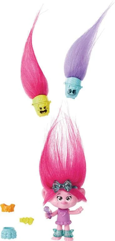 Trolls Eğlenceli Saçlar - Kraliçe Poppy HNF02-HNF10 | Toysall