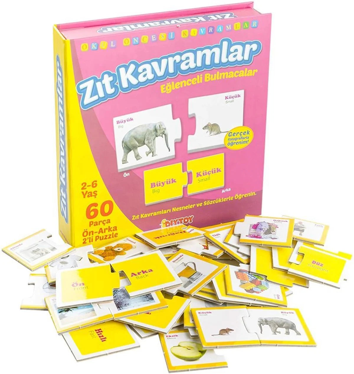 Zıt Kavramlar Eğlenceli Bulmacalar | Toysall