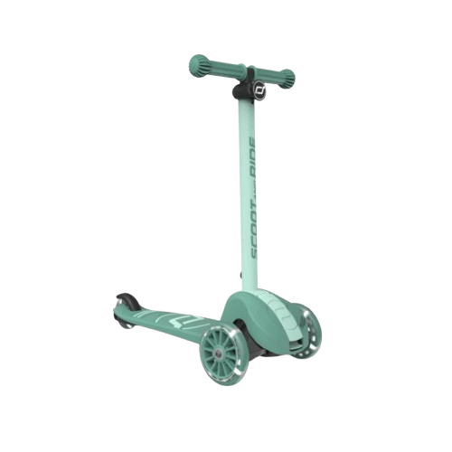 Scoot and Ride green scooter